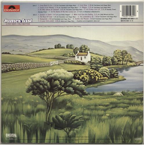 James Last The Rose Of Tralee vinyl LP album (LP record) German JLSLPTH576780