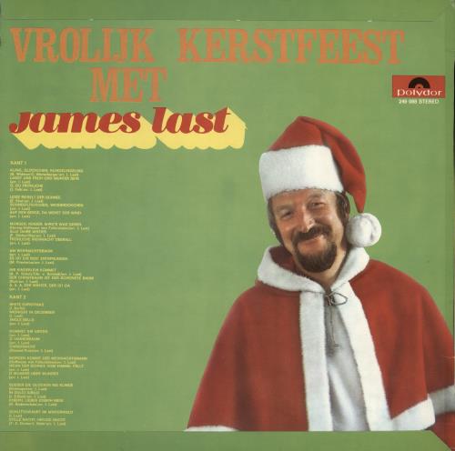 James Last Vrolijk Kerstfeest Met James Last vinyl LP album (LP record) Dutch JLSLPVR772667