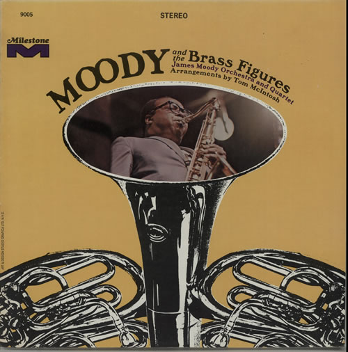 James Moody James Moody And The Brass Figures vinyl LP album (LP record) US JM5LPJA631834