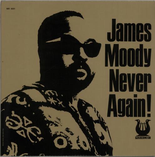 James Moody Never Again! vinyl LP album (LP record) US JM5LPNE651473