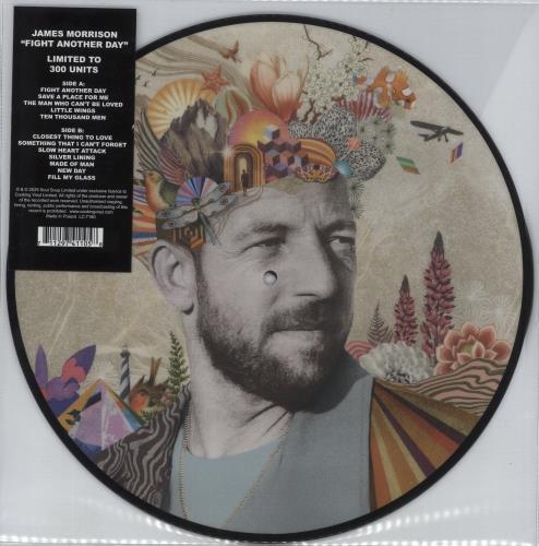 James Morrison Fight Another Day picture disc LP (vinyl picture disc album) UK JMOPDFI884530