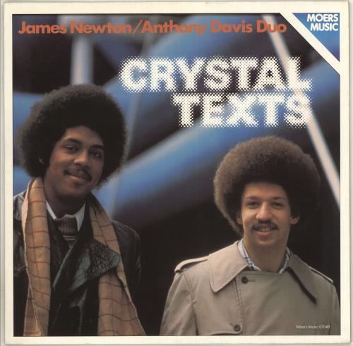 James Newton Crystal Texts vinyl LP album (LP record) German J27LPCR707929