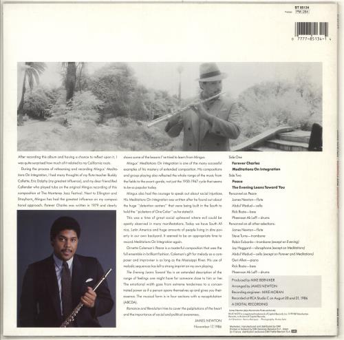 James Newton Romance And Revolution vinyl LP album (LP record) Dutch J27LPRO707928