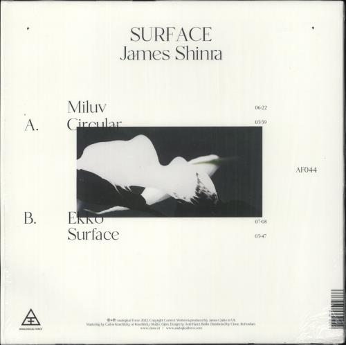 James Shinra Surface - Purple Vinyl 12" vinyl single (12 inch record / Maxi-single) Spanish 9FM12SU877877