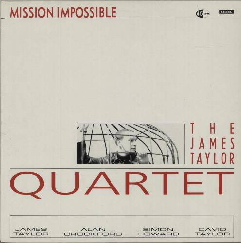 James Taylor Quartet Mission Impossible vinyl LP album (LP record) UK JTQLPMI687511