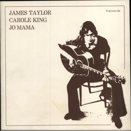 James Taylor 1971 Tour Programme tour programme UK JTYTRTO779939