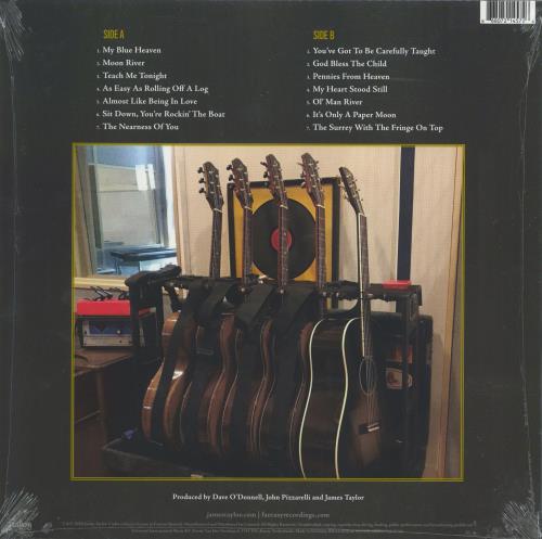 James Taylor American Standard - 180gm - Sealed vinyl LP album (LP record) UK JTYLPAM774568