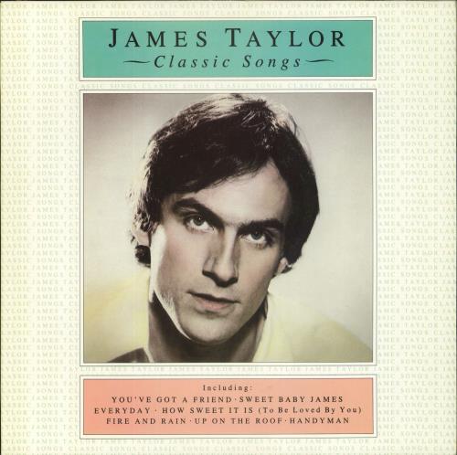 James Taylor Classic Songs vinyl LP album (LP record) UK JTYLPCL820668