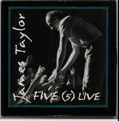 James Taylor Five (5) Live CD single (CD5 / 5") Austrian JTYC5FI79904