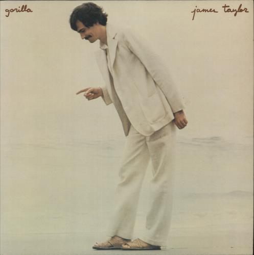 James Taylor Gorilla - laminated p/s vinyl LP album (LP record) UK JTYLPGO186449