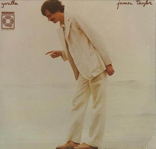 James Taylor Gorilla - Quadradisc vinyl LP album (LP record) US JTYLPGO71515
