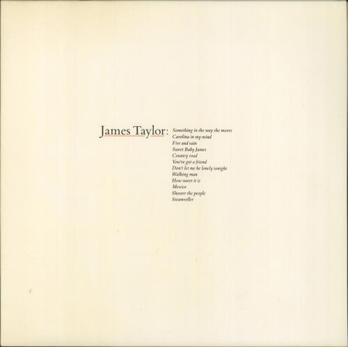 James Taylor Greatest Hits - 1st - EX vinyl LP album (LP record) UK JTYLPGR799135