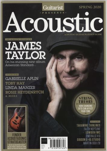 James Taylor Guitarist Presents Acoustic magazine UK JTYMAGU765715