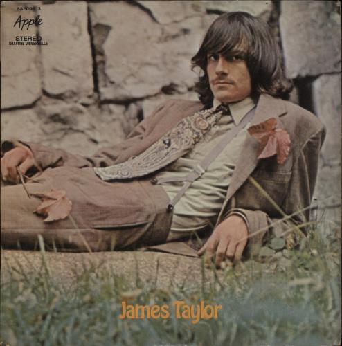 James Taylor James Taylor - Pathe Marconi vinyl LP album (LP record) French JTYLPJA865291