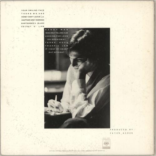 James Taylor JT - EX vinyl LP album (LP record) Japanese JTYLPJT711439