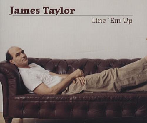 James Taylor Line 'Em Up CD single (CD5 / 5") Austrian JTYC5LI152844