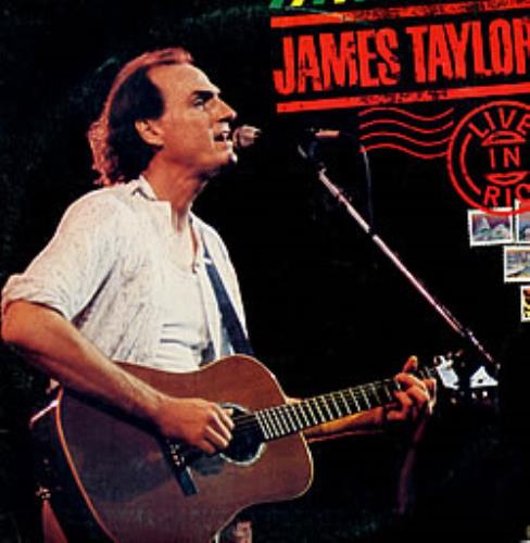 James Taylor Live In Rio vinyl LP album (LP record) Brazilian JTYLPLI232390