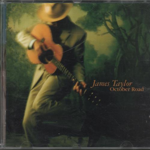 James Taylor October Road CD album (CDLP) UK JTYCDOC221817