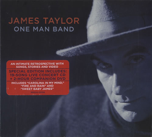 James Taylor One Man Band 2-disc CD/DVD set US JTY2DON473161