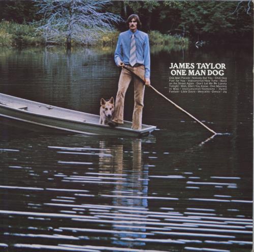 James Taylor One Man Dog vinyl LP album (LP record) German JTYLPON776049