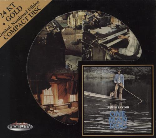 James Taylor One Man Dog CD album (CDLP) US JTYCDON807242