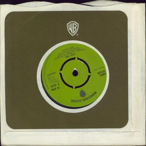 James Taylor One Morning In May 7" vinyl single (7 inch record / 45) UK JTY07ON778535
