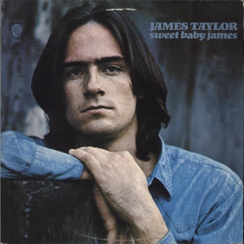 James Taylor Sweet Baby James - 1st - Orange Label - EX vinyl LP album (LP record) UK JTYLPSW779938