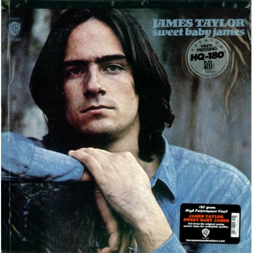 James Taylor Sweet Baby James vinyl LP album (LP record) US JTYLPSW418225