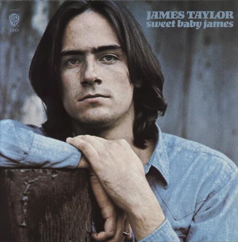 James Taylor Sweet Baby James vinyl LP album (LP record) Canadian JTYLPSW858416