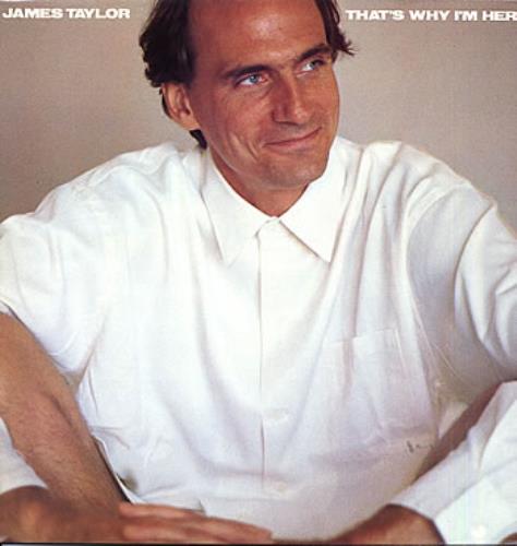 James Taylor That's Why I'm Here vinyl LP album (LP record) Dutch JTYLPTH290855