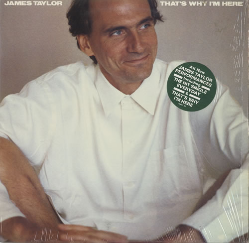 James Taylor That's Why I'm Here vinyl LP album (LP record) US JTYLPTH471816