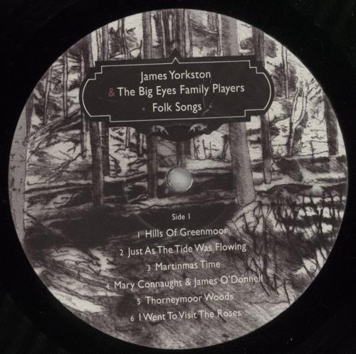 James Yorkston Folk Songs - 180 Gram Vinyl vinyl LP album (LP record) UK JT9LPFO478774
