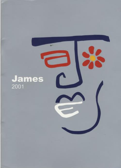 James 2001 Tour + Ticket stub tour programme UK JMSTRTO574505
