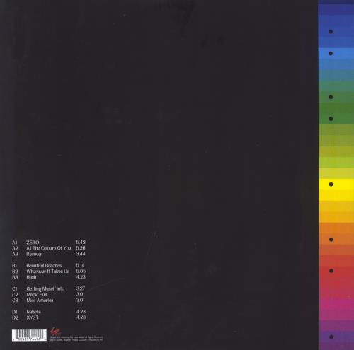 James All The Colours Of You - Red & Black Split Vinyl + Obi 2-LP vinyl record set (Double LP Album) UK JMS2LAL828135