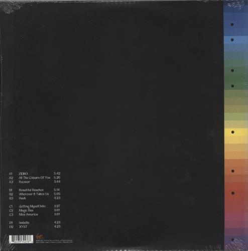 James All The Colours Of You - Red & Black Split Vinyl - Sealed + Autographed Print 2-LP vinyl record set (Double LP Album) UK JMS2LAL873519