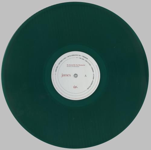 James Be Opened By The Wonderful - Green Vinyl 2-LP vinyl record set (Double LP Album) UK JMS2LBE822849