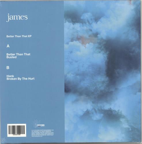 James Better Than That EP - Sealed 10" vinyl single (10 inch record) UK JMS10BE696718