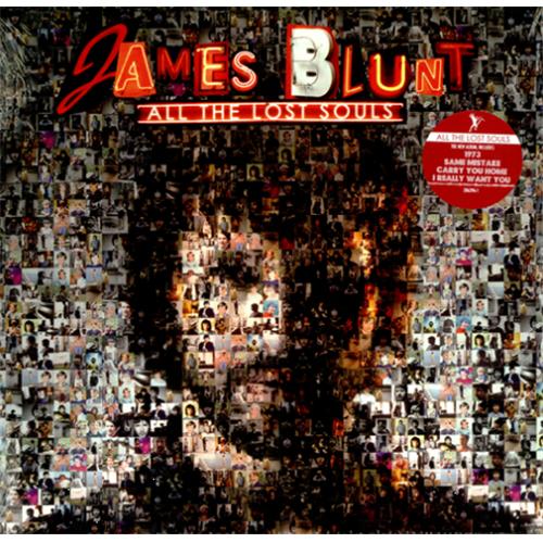 James Blunt All The Lost Souls Sealed US vinyl LP album