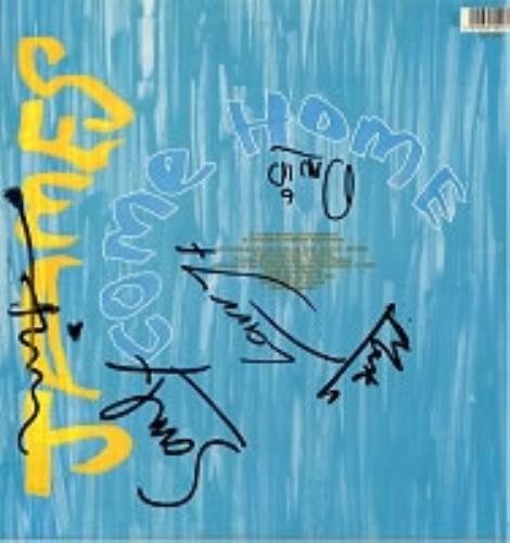James Come Home - autographed 12" vinyl single (12 inch record / Maxi-single) UK JMS12CO181986