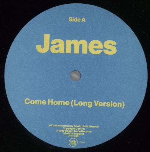 James Come Home 12" vinyl single (12 inch record / Maxi-single) UK JMS12CO21941