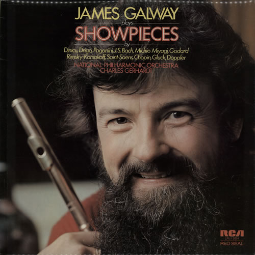 James Galway Showpieces UK vinyl LP album (LP record) (578199)