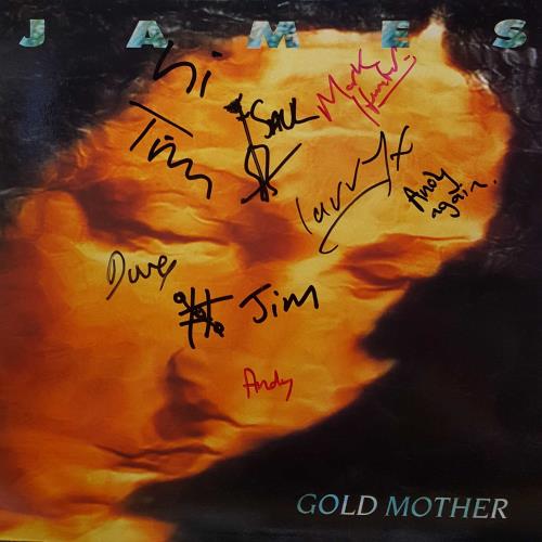 James Gold Mother - Autographed vinyl LP album (LP record) UK JMSLPGO463579