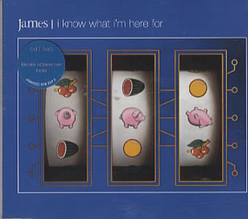 James I Know What I'm Here For CD single (CD5 / 5") UK JMSC5IK209014