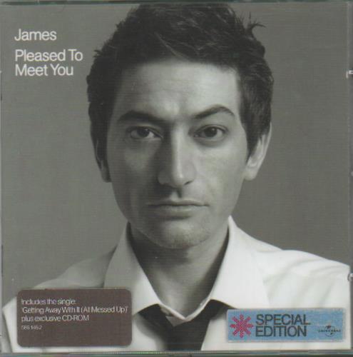 James Pleased To Meet You CD album (CDLP) UK JMSCDPL187387