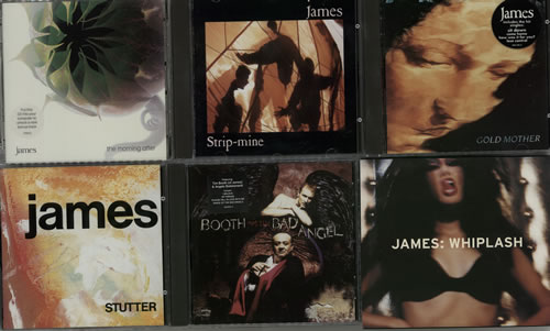 James Quantity Of 9 Albums 6-CD album set UK JMS6CQU632155