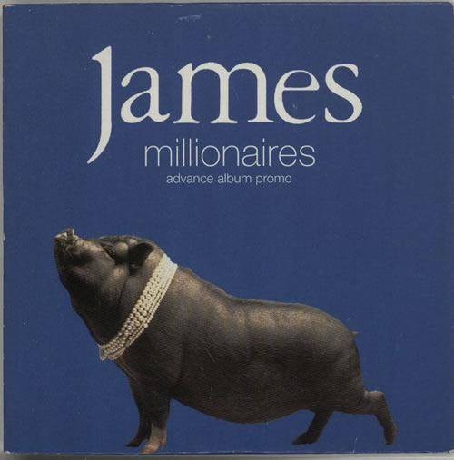 James Quantity of Five Promo CDs CD album (CDLP) UK JMSCDQU633751