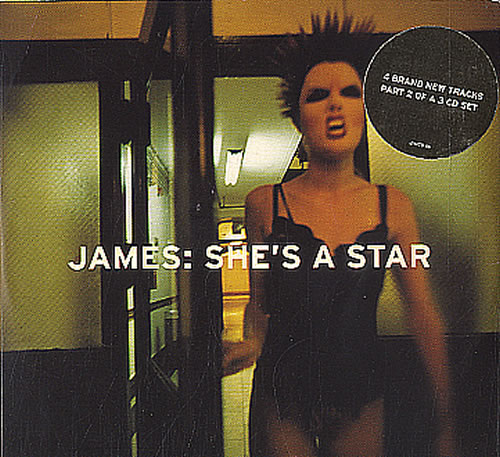 James She's A Star - CD2 CD single (CD5 / 5") UK JMSC5SH175015
