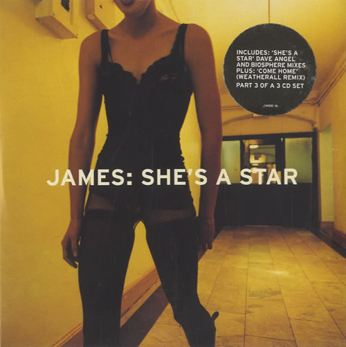 James She's A Star 2-CD single set (Double CD single) UK JMS2SSH507753