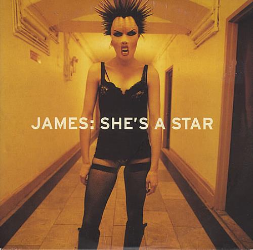 James She's A Star CD single (CD5 / 5") UK JMSC5SH80456