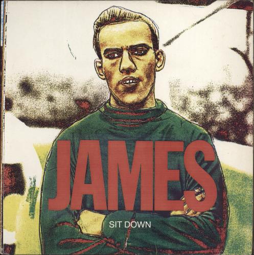 James Sit Down - 1st - EX 12" vinyl single (12 inch record / Maxi-single) UK JMS12SI779459